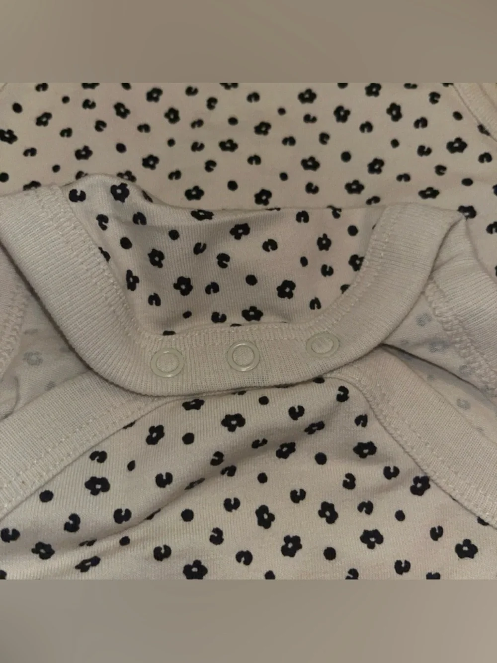 Cat & Jack Tank ❤️H S❤️ LOVED Shorts & Dot Bodysuit 3-Pc Set - Cream, Black 3-6m